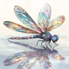 Diamond Art Kits for Adults, Dragonfly Diamond Art Painting Kits for Adults B...