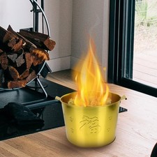Buring Paper Money Bucket Household Incinerator Stainless Barrel