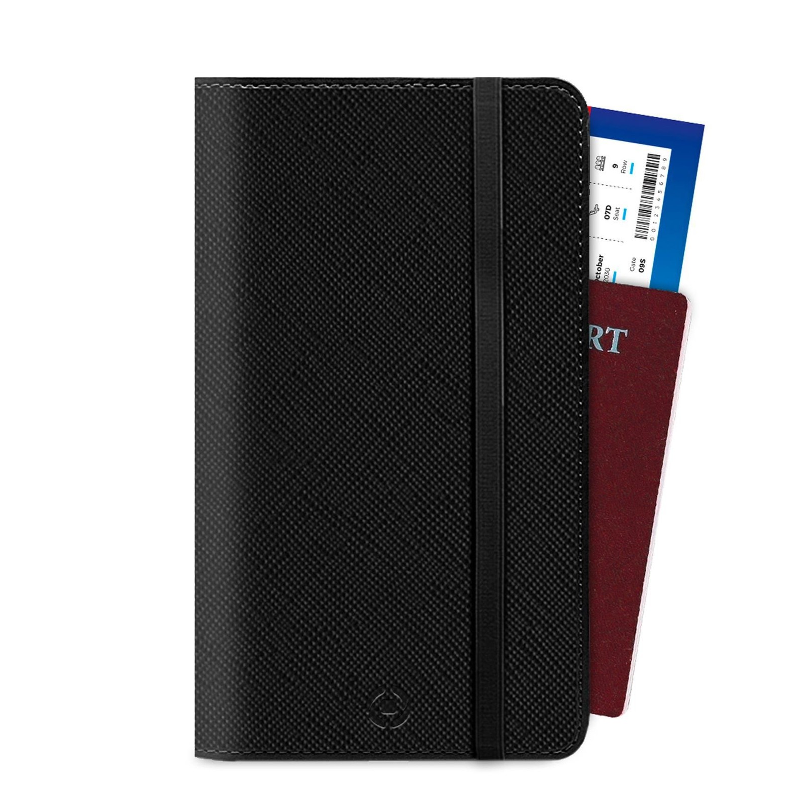Venere passport portafoglio nero ecopelle - Immagine 2