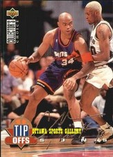 1994-95 COLLECTORS CHOICE SILVER SIGNATURE CHARLES BARKLEY PHOENIX #186 9V46