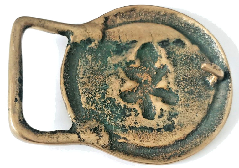 Vintage 1970s Brass Tech Ether Guild Leaf Pattern… - image 5