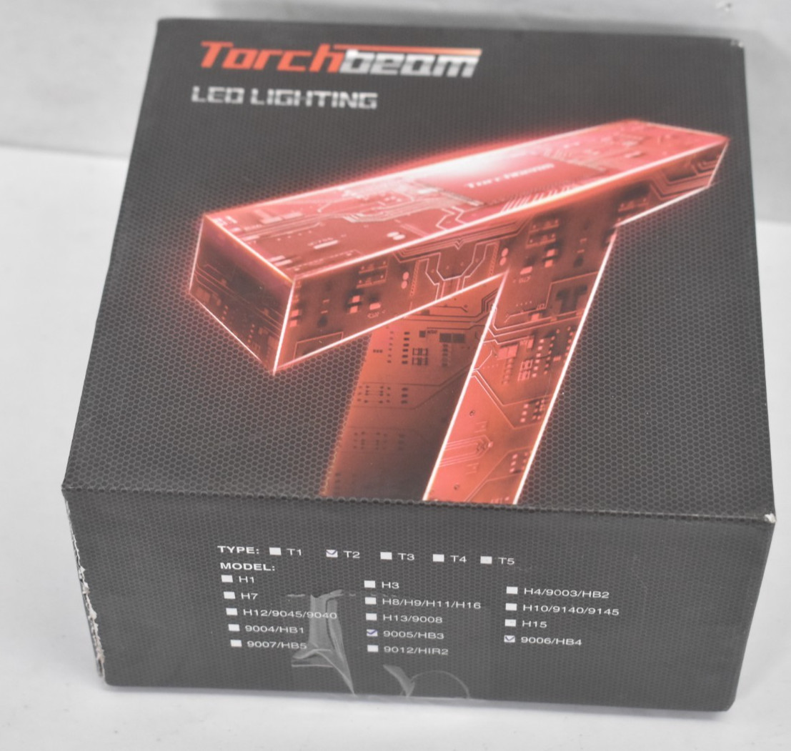 Torch Beam 9005/HB3 9006/HB4 Combo Bulbs Automotive LED Headlights T2 9005