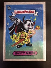 2025 Topps Shoebox Treasures X Andy Friedman Nasty Nick Garbage Pail Kid #NS-1.