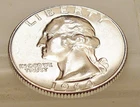 1964 D Brilliant Uncirculated  Quarter 90%   Blazing Cartwheel Luster #208-44