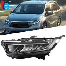 LED Headlights Headlamps ASSY Fit For Honda Odyssey 2021-2024 Chrome Left Side