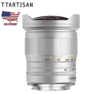 TTArtisan 11mm F2.8 Full Frame Ultra Wide Angle Fisheye Lens for RF/E/Z/L-Mount 