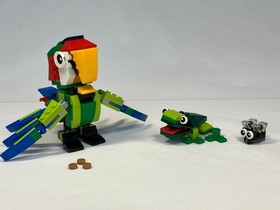 LEGO CREATOR: Rainforest Animals 100% COMPLETE PIECES /w MANUAL (31031)