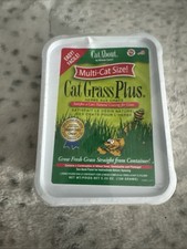  Cat A'bout Cat Grass Plus Grow Fresh Multi Cats taille 5,25 oz NEUF SCELLÉ