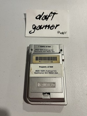 Nintendo GameBoy Pocket Silver NMI Merchandising Retail Kiosk Store Display