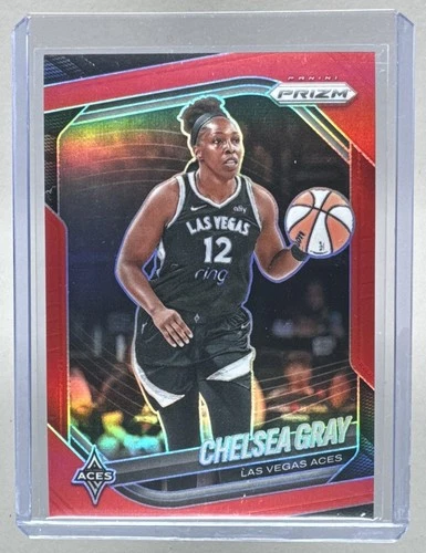 Chelsea Gray 2025 Panini WNBA Prizm #111 Red /299