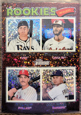 2026 Topps Heritage - Seymour/Jackson/ Kemp/ Freeman Burgandy Sparkle (RC) /580