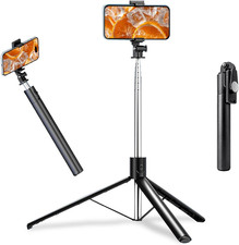 67 Inch Phone Tripod Selfie Stick with Wireless Remote for iPhone Android