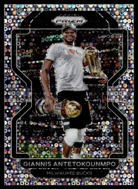 2021-22 Panini Prizm Fast Break SILVER Giannis Antetokounmpo #1 A6