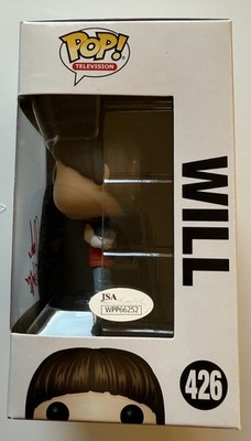 NOAH SCHNAPP SIGNED FUNKO POP NETFLIX STRANGER THINGS WILL NETFLIX