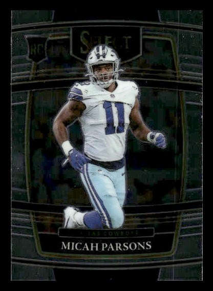 2021 Panini Select #85 Micah Parsons Rookie Dallas Cowboys