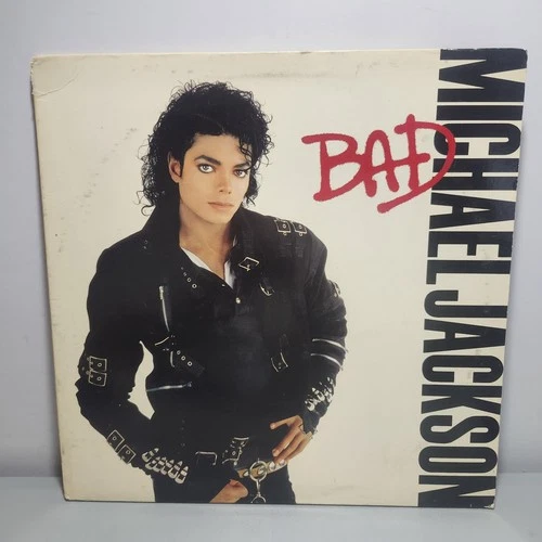 VTG 1987 Michael Jackson BAD Vinyl Record Album 12” #40