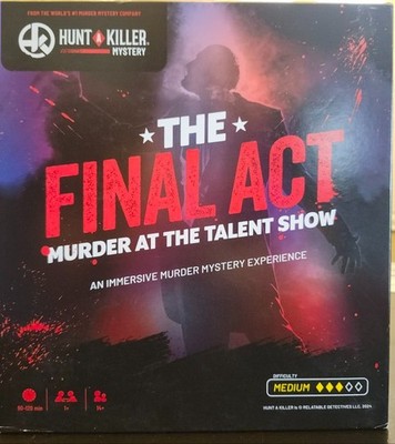 Hunt A Killer The Final Act: Murder at the Talent Show Murder Mystery REDUCED