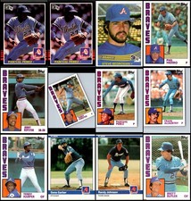 1984 Atlanta Braves (66) Card Lot - ADD SOME MAGIC TO YOUR COLLECTION – ONE-O...