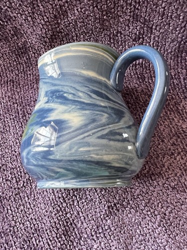 Brian Johnson Clay Pitcher/Creamer 1990 Technique Neriage/Nerikomi/Agateware - Picture 7 of 16