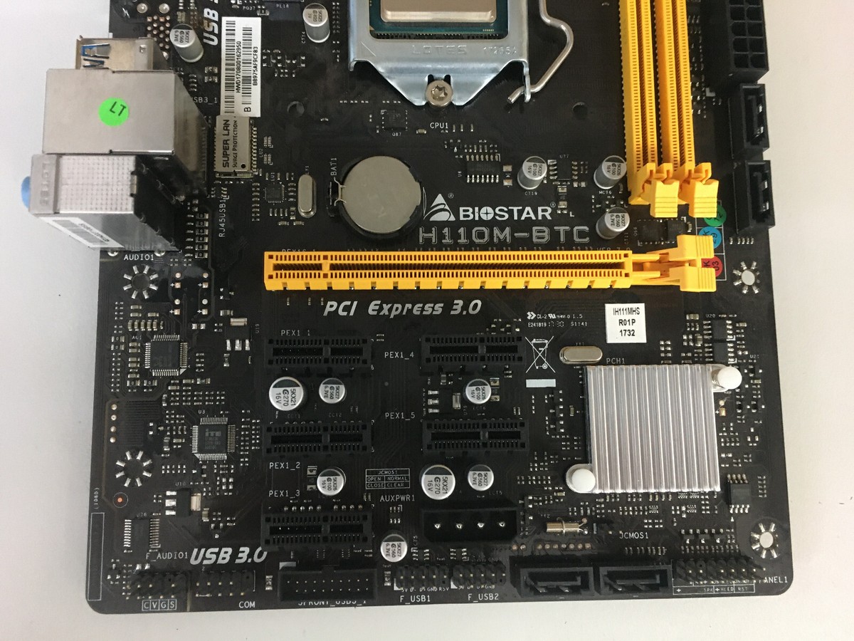 BIOSTAR LGA 1151対応 intel H110 チップセット搭載 MicroATX マザーボード H110M-BTC