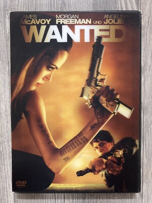 DVD Wanted Lenticular Cover Schuber FSK 18 Uncut    A