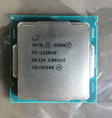 Intel Xeon E3-1220 V6/ E3-1220V6  SR329  3.00GHZ Sockel 1151