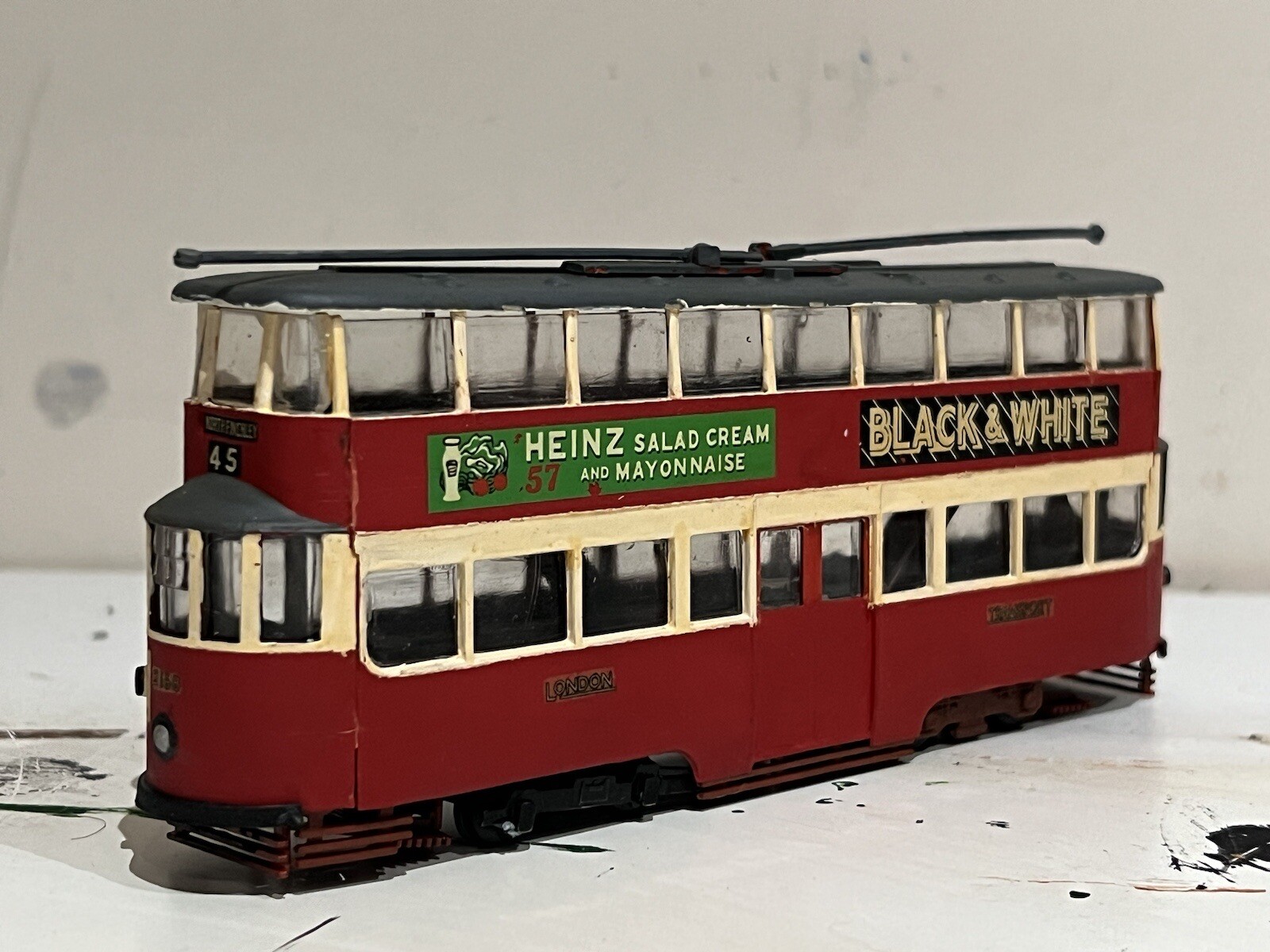 Tower Trams OO Gauge Plastic Kit Built London Cissie Tram Model No Motor eBay