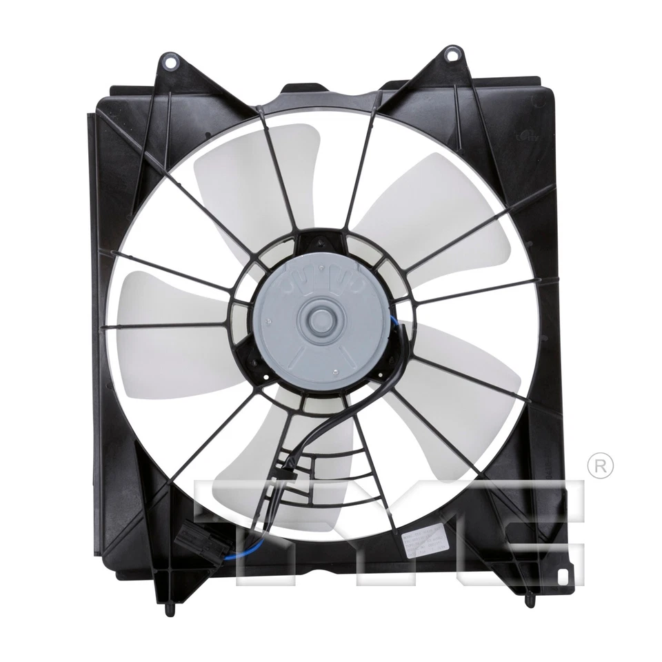 For 2008-2012 Honda Accord 2.4L Engine Cooling Fan Assembly Left TYC 2009 2010 - Изображение 2 из 4