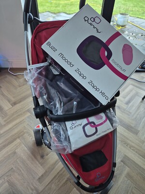Stroller Quinny Zapp Xtra Maxi Cosi Quinny Zapp Xtra2- Red, With