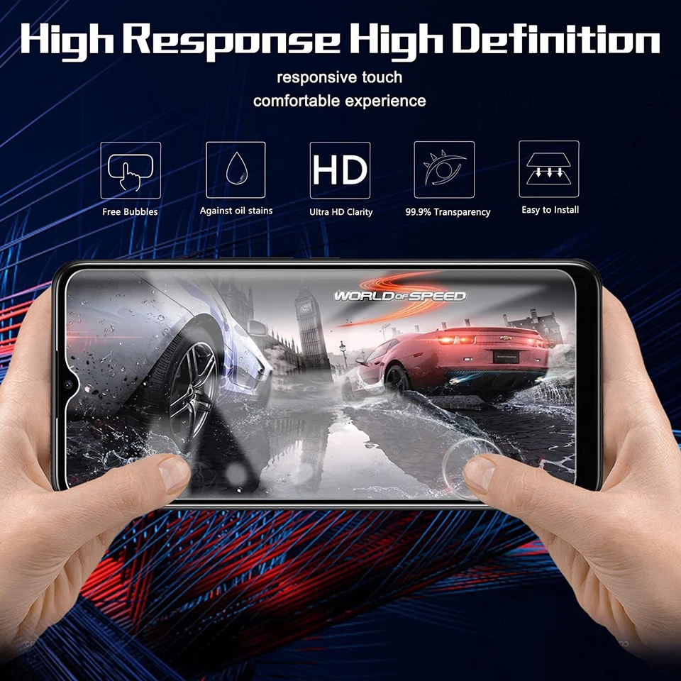 For Sharp Rouvo V Caseswill HD-Clear 9H Tempered Glass Screen Protector - Image 3 of 4