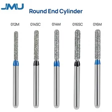JMU Dental Diamond Burs Round End Cylinder FG 881 5Pcs-50Pcs