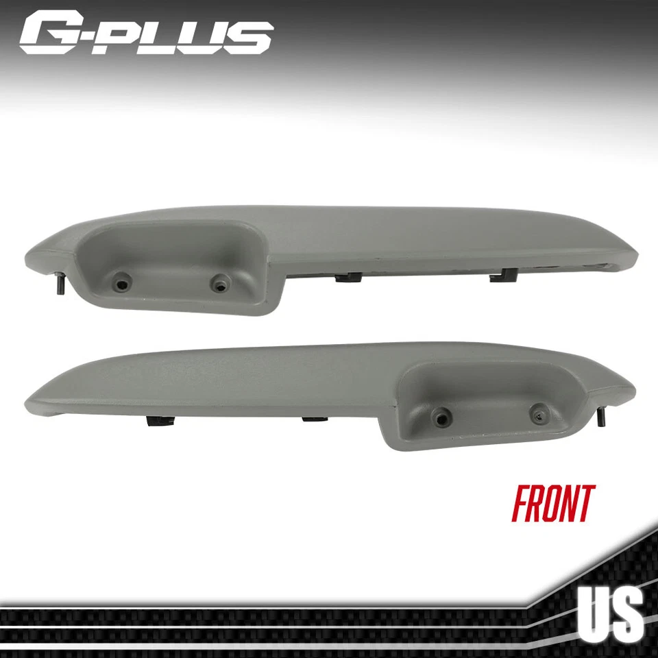 Pair Fit For Cadillac Chevy GMC SUV Truck Door Armrest Driver & Passenger Gray Foto 2 de 4