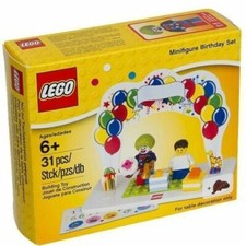 LEGO 850791 Minifigure Birthday Cake Topper /Birthday Party Favor/Display - NISB