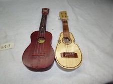 2 x Kent and Mexican Style X-2 Vintage soprano ukulele Kent