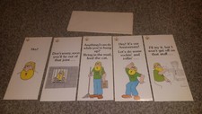 5 Vintage 80s HIGH GUYS Holiday / Greeting Ca...