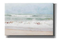 Epic Graffiti "Pastel Waves Landscape" by Linda Woods, Giclee Canvas Wall Art