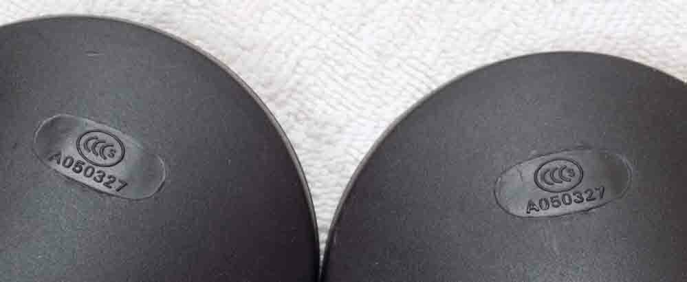 2 - JIREH A050327 Rear View Mirrors w/ Universal Mounting Clamps * USED