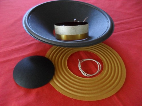 10" JBL 2122H, 4344, 4345 8 Ohms Aftermarket Recone Kit,  Speaker Parts.