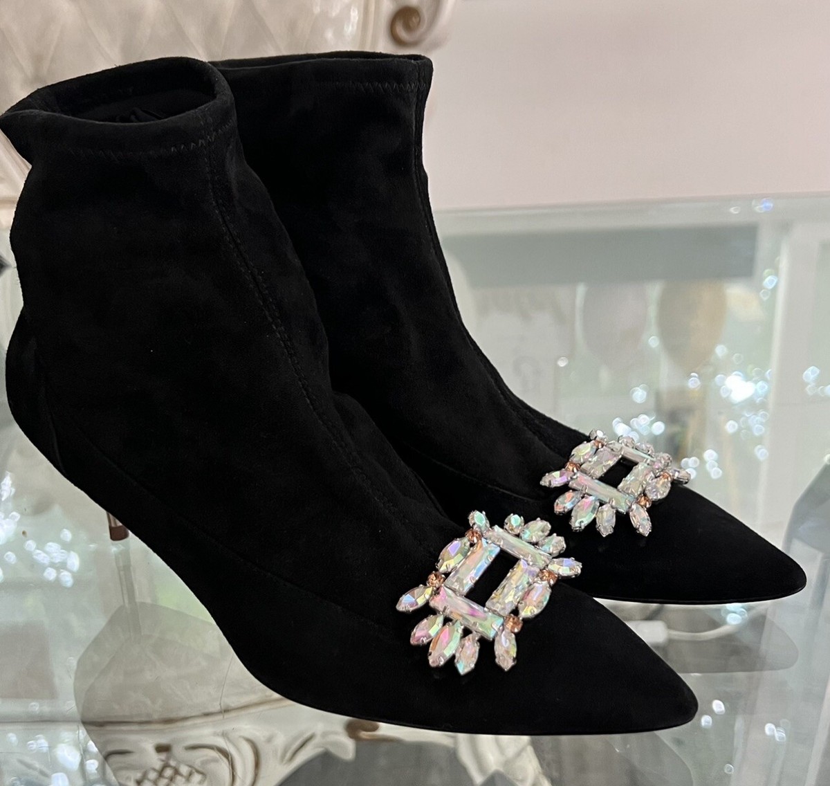 Ankle Boots Kurt Geiger Jewelled Boots Kurt Geiger Jewelled Sock