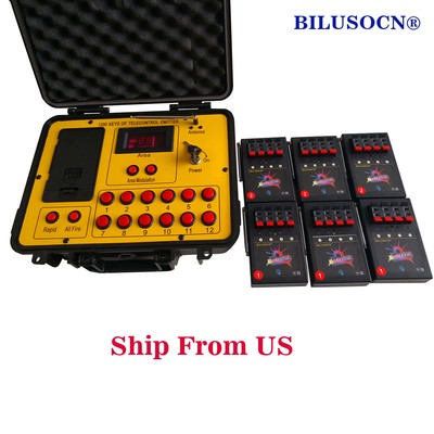 Free ship 24cues 500M distance program fireworks firing system wireless control 
