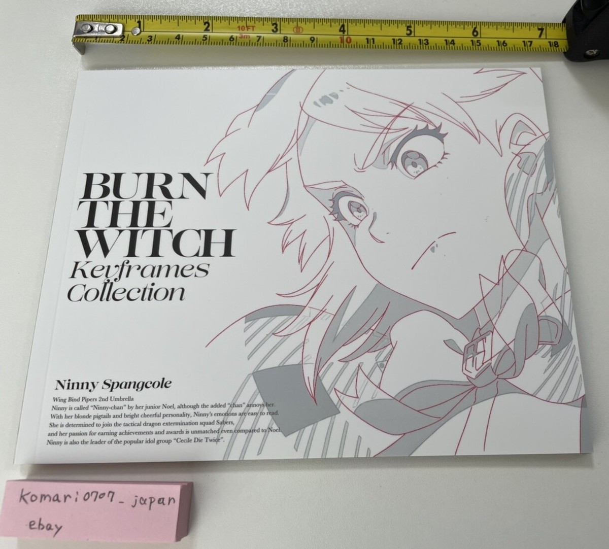Burn the witch art book keyframes collection colorido