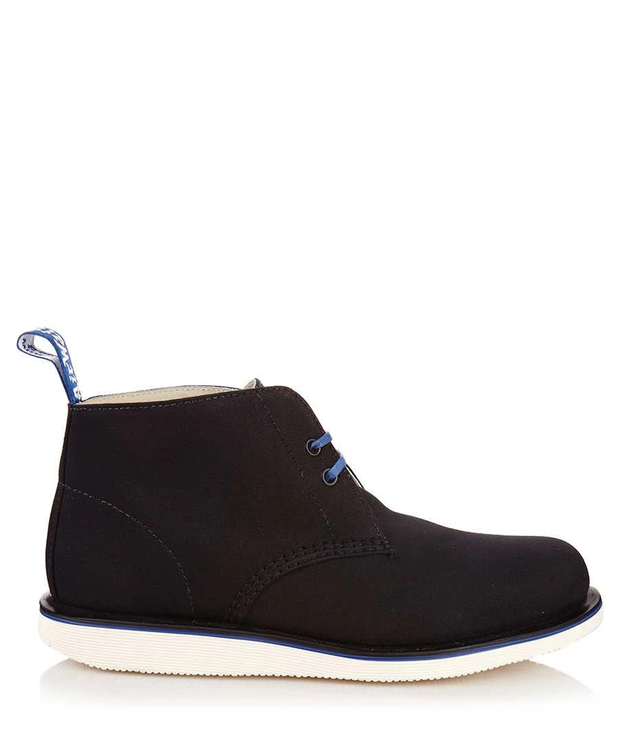 Dr Martens Nixon Black Canvas Desert Boots UK 4 EU 37 Brand New