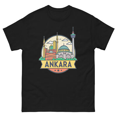Ankara World Travel Urban Area City T-Shirt