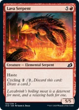 Lava Serpent - Foil x4 - Ikoria: Lair of Behemoths - NM-Mint, English - Ikoria: 