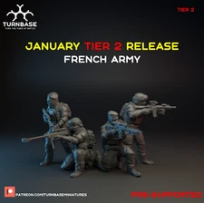 French Army  | 6 Miniatures |