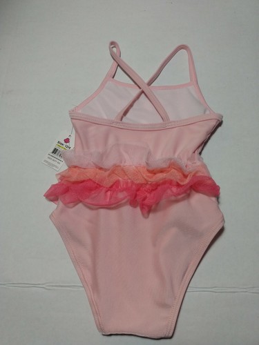 Costume da bagno bambina rosa 12 M - Foto 2 di 2