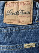 Signature by Levi Strauss & Co. Gold Label Men's Regular Fit Jeans 36W x 32L