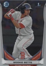 2014 Bowman - Prospects Chrome Mookie Betts #BCP109 (RC)