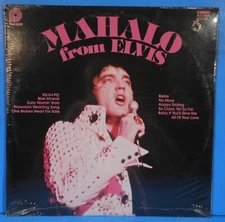 MAHALO FROM ELVIS PRESLEY LP 1978 ORIGINAL PRESS SEALED! MINT/VG+!!A