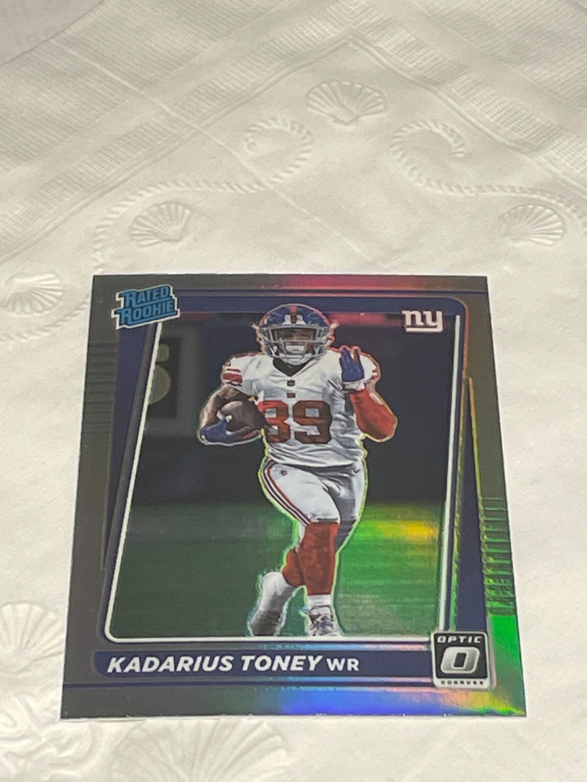 2021 Donruss Optic Silver Kadarius Toney Rookie New York Giants #212